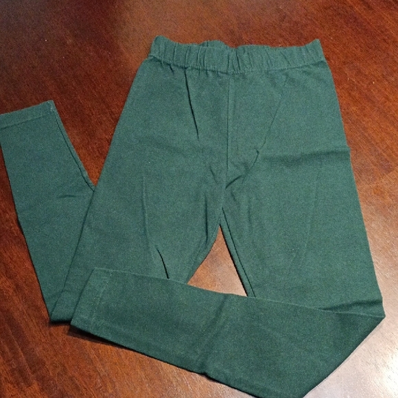 shape & slim Pants - Women's Green Stretch Leggings